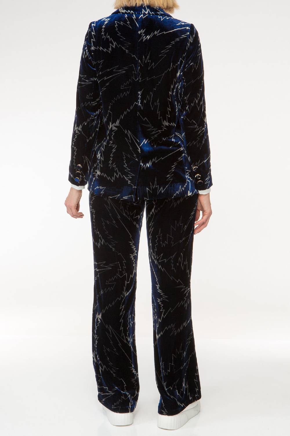 IVI GmbH FLASH Bedruckte Hose Aus Samt