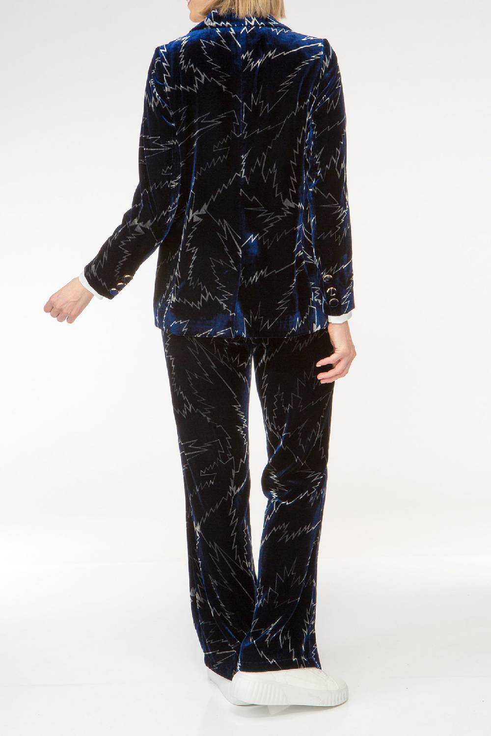 IVI GmbH FLASH Bedruckter Blazer Aus Samt