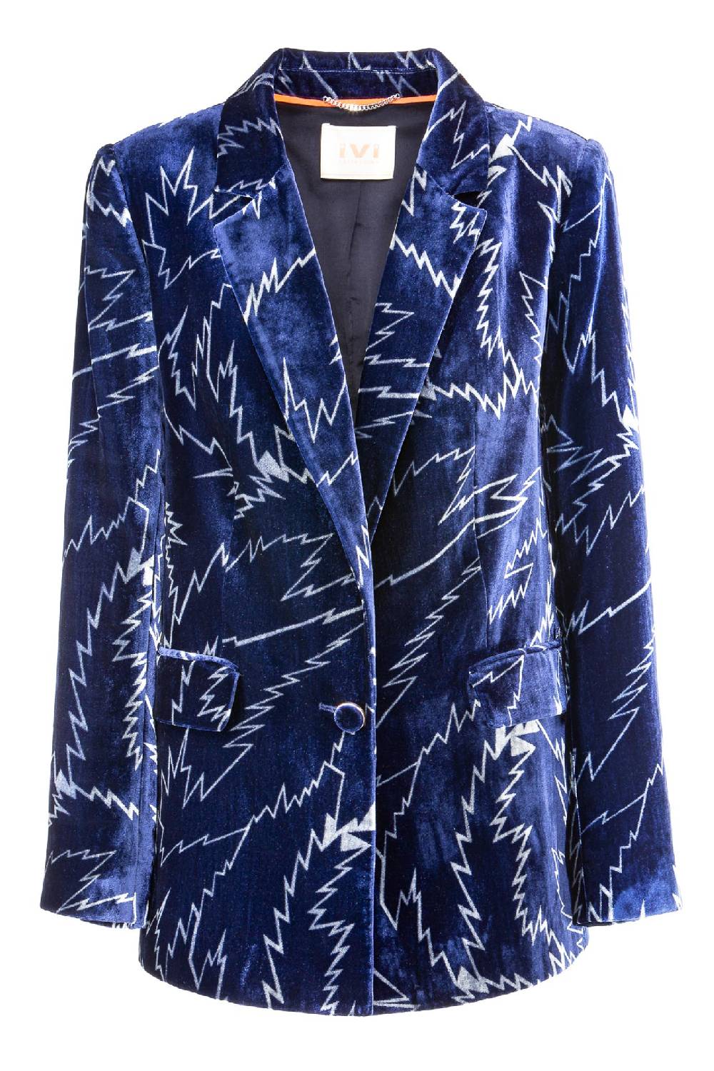 IVI GmbH FLASH Bedruckter Blazer aus Samt