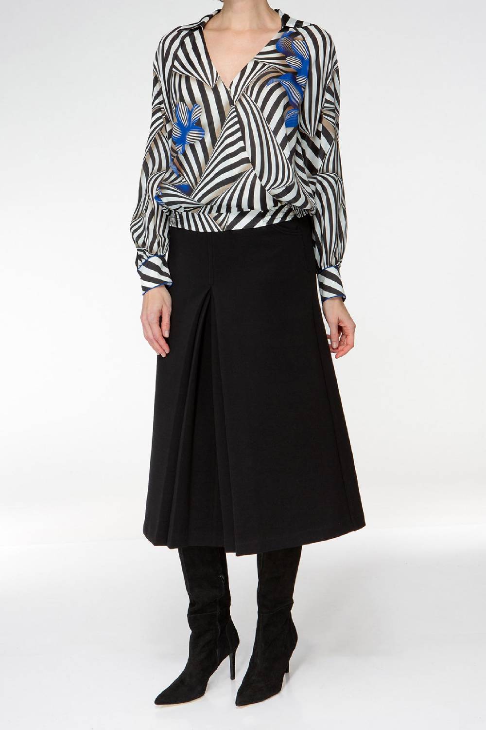 IVI GmbH FLORAL ILLUSION Wickelbluse