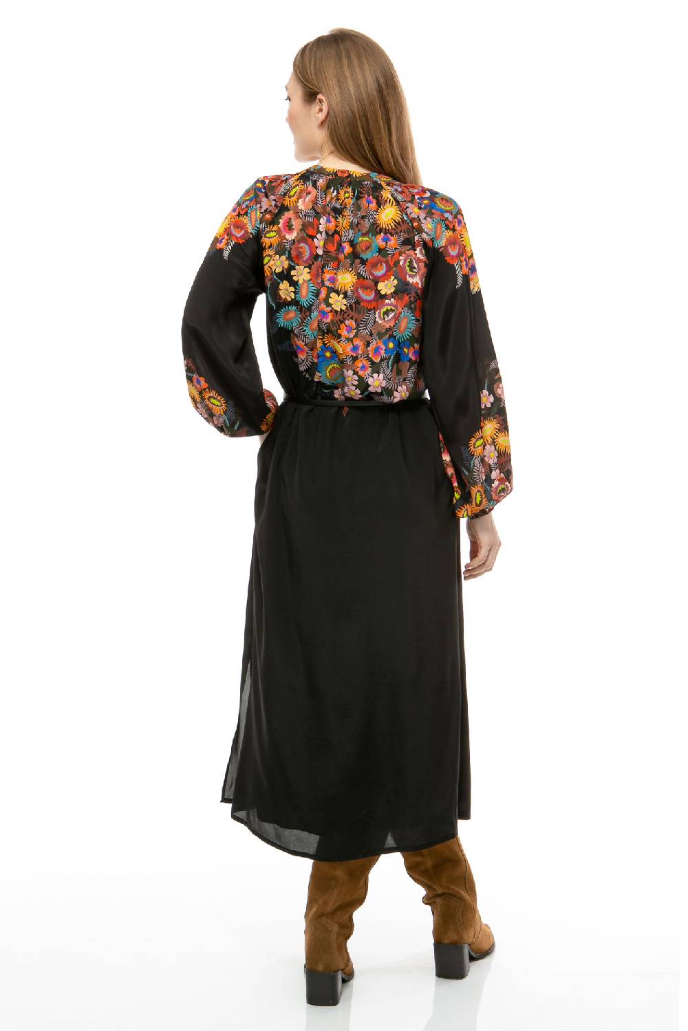 IVI GmbH FLOWER BALL Kleid Schwarz