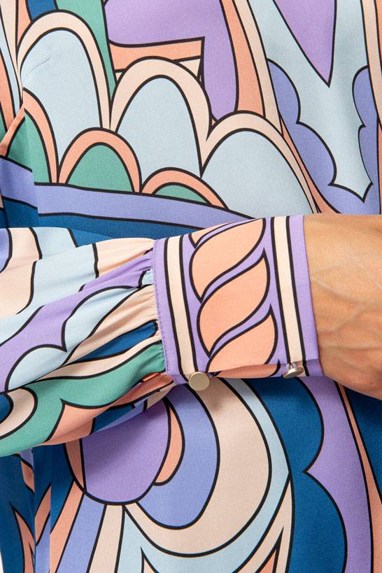 IVI GmbH GARDEN OF SPELLS Seidenbluse Lavendel