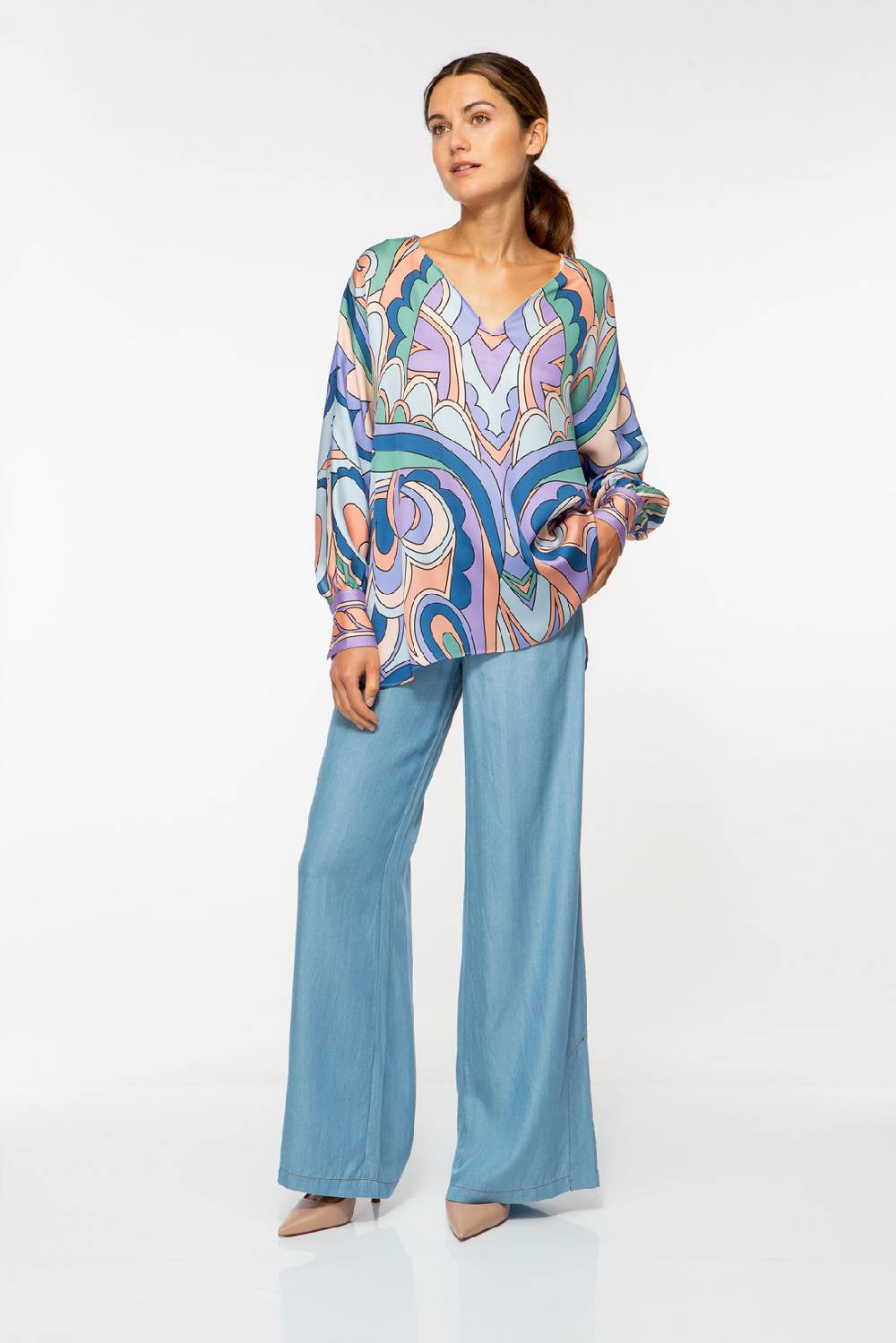 IVI GmbH GARDEN OF SPELLS Tunika Lavendel