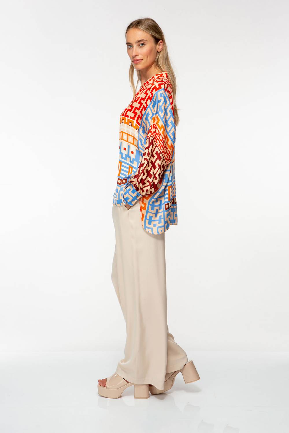 IVI GmbH GEOMETRICAL Tunika Multicolor