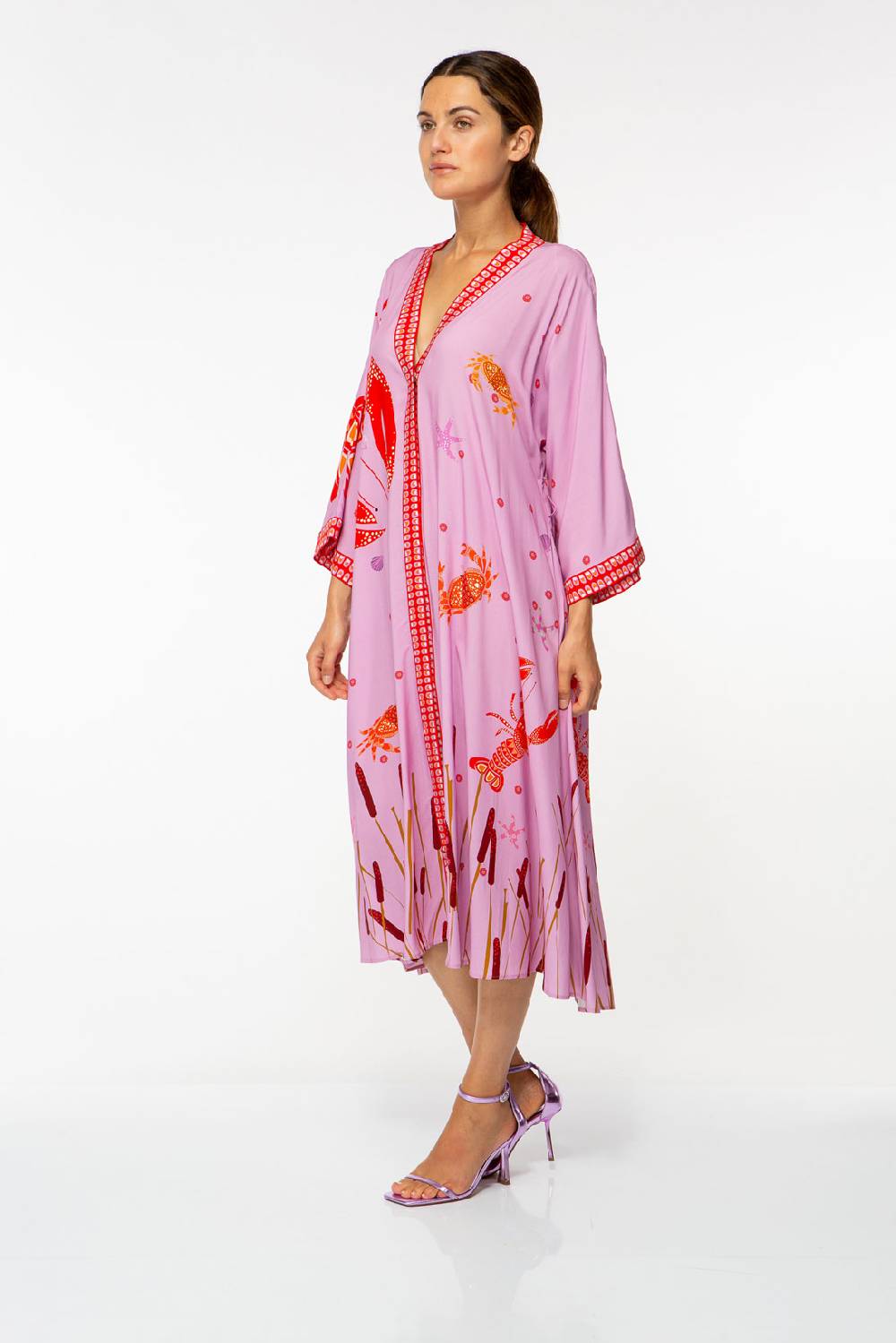 IVI GmbH LOBSTER Kaftankleid Pink