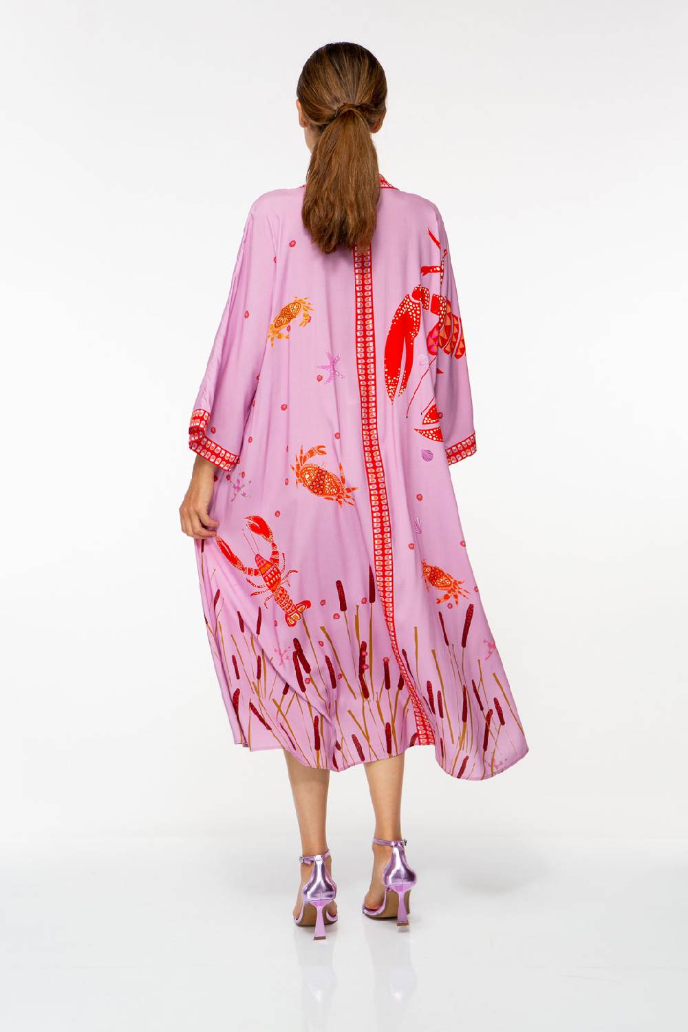 IVI GmbH LOBSTER Kaftankleid Pink