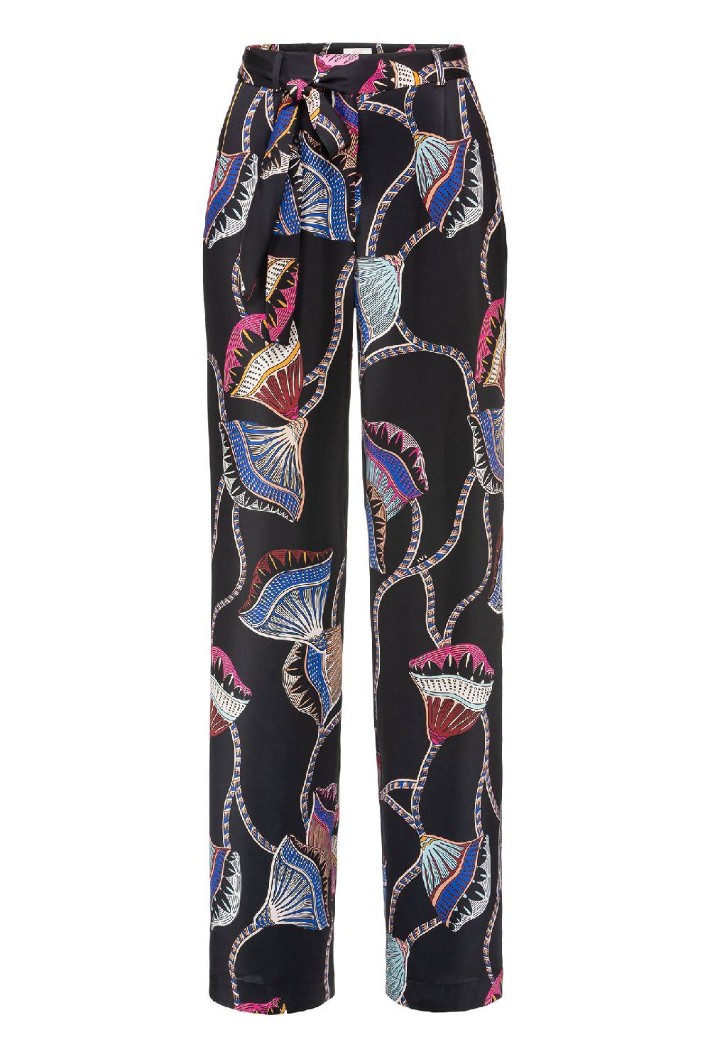 IVI GmbH LOTUS BLOSSOM Seidenhose schwarz