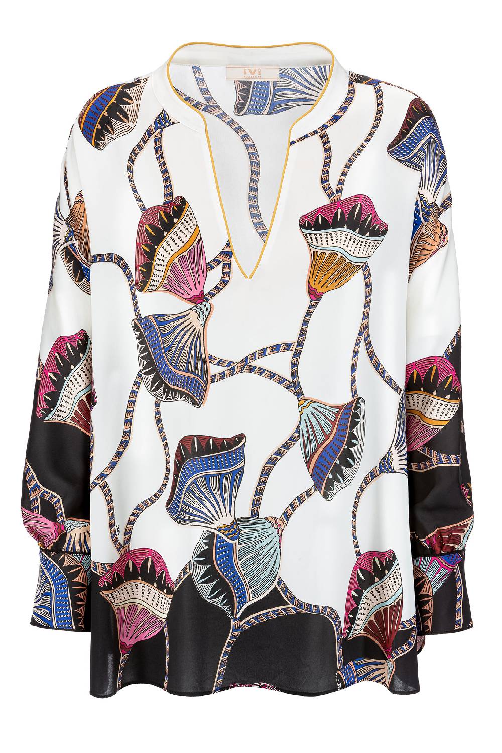 IVI GmbH LOTUS BLOSSOM Tunika weiß