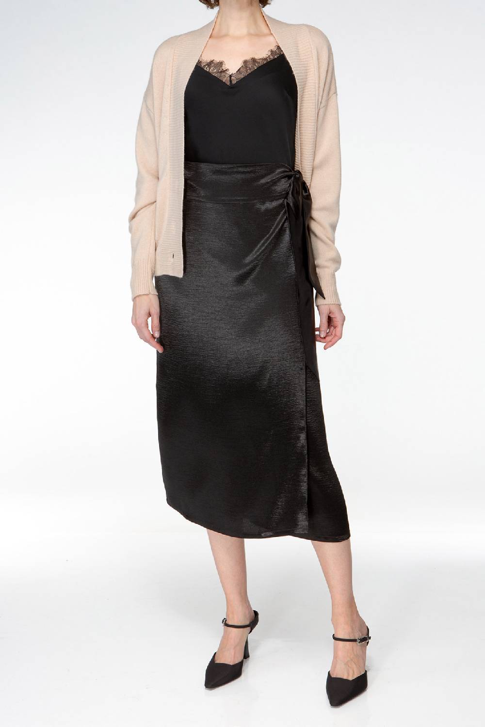 IVI GmbH METALLIC Wickelrock Schwarz