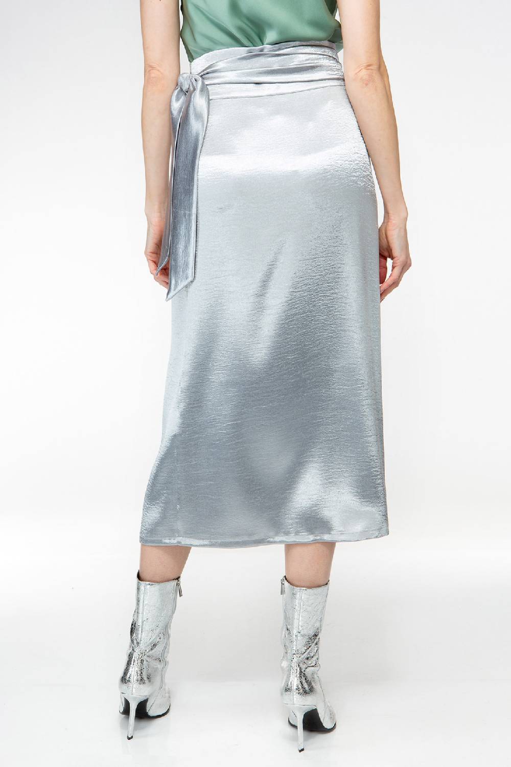 IVI GmbH METALLIC Wickelrock Silber