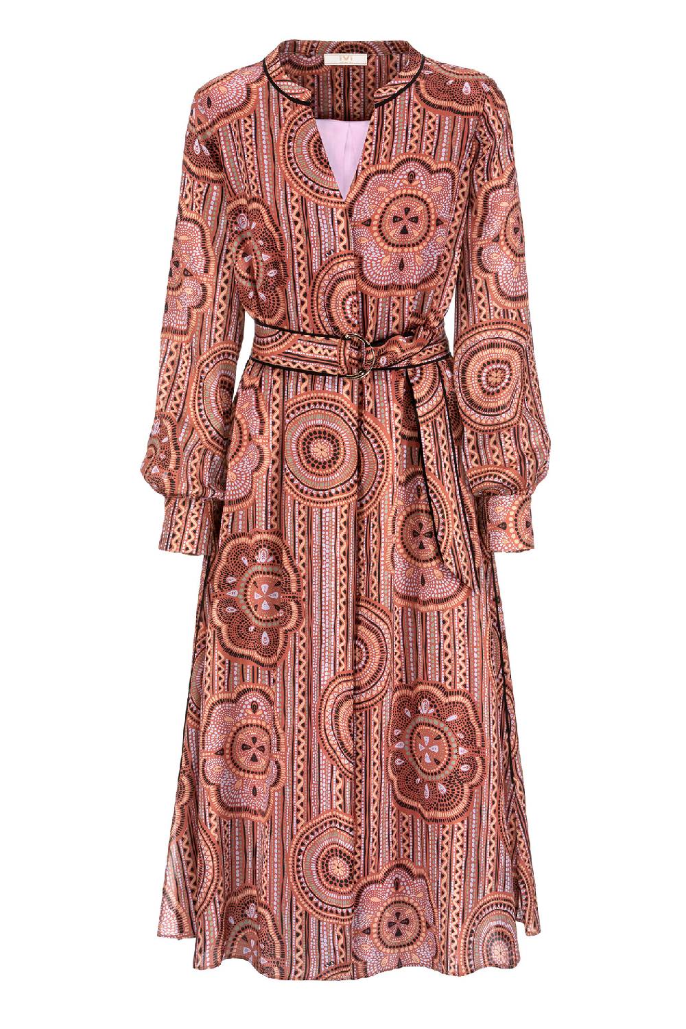 IVI GmbH MOSAIC Seidenkleid lilac