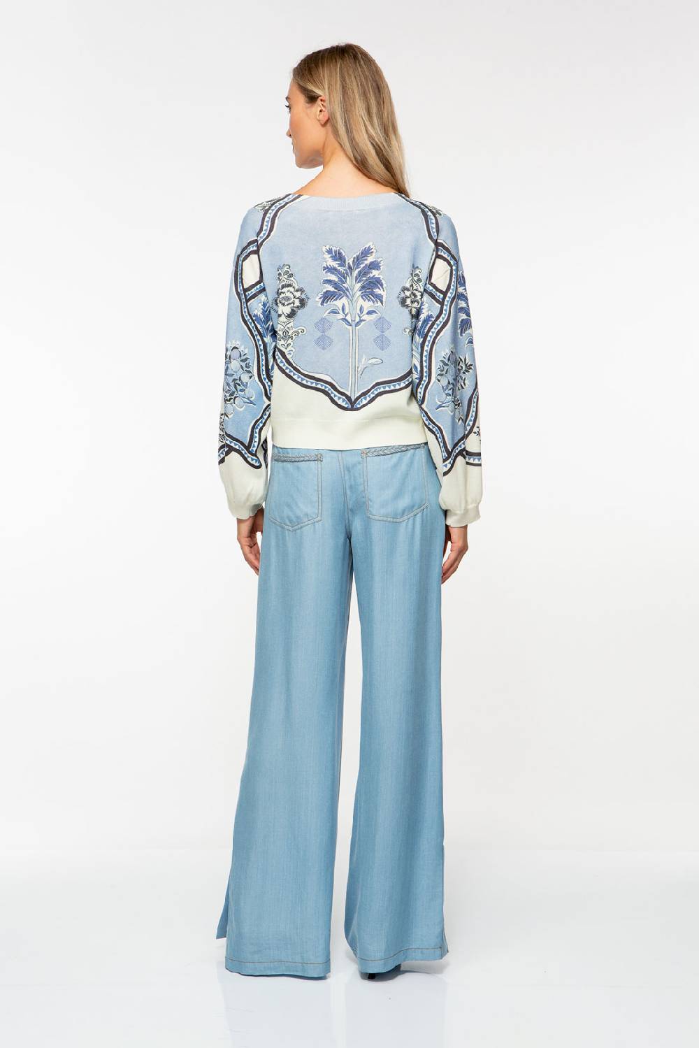 IVI GmbH ORIENTAL GARDEN Pullover Sky