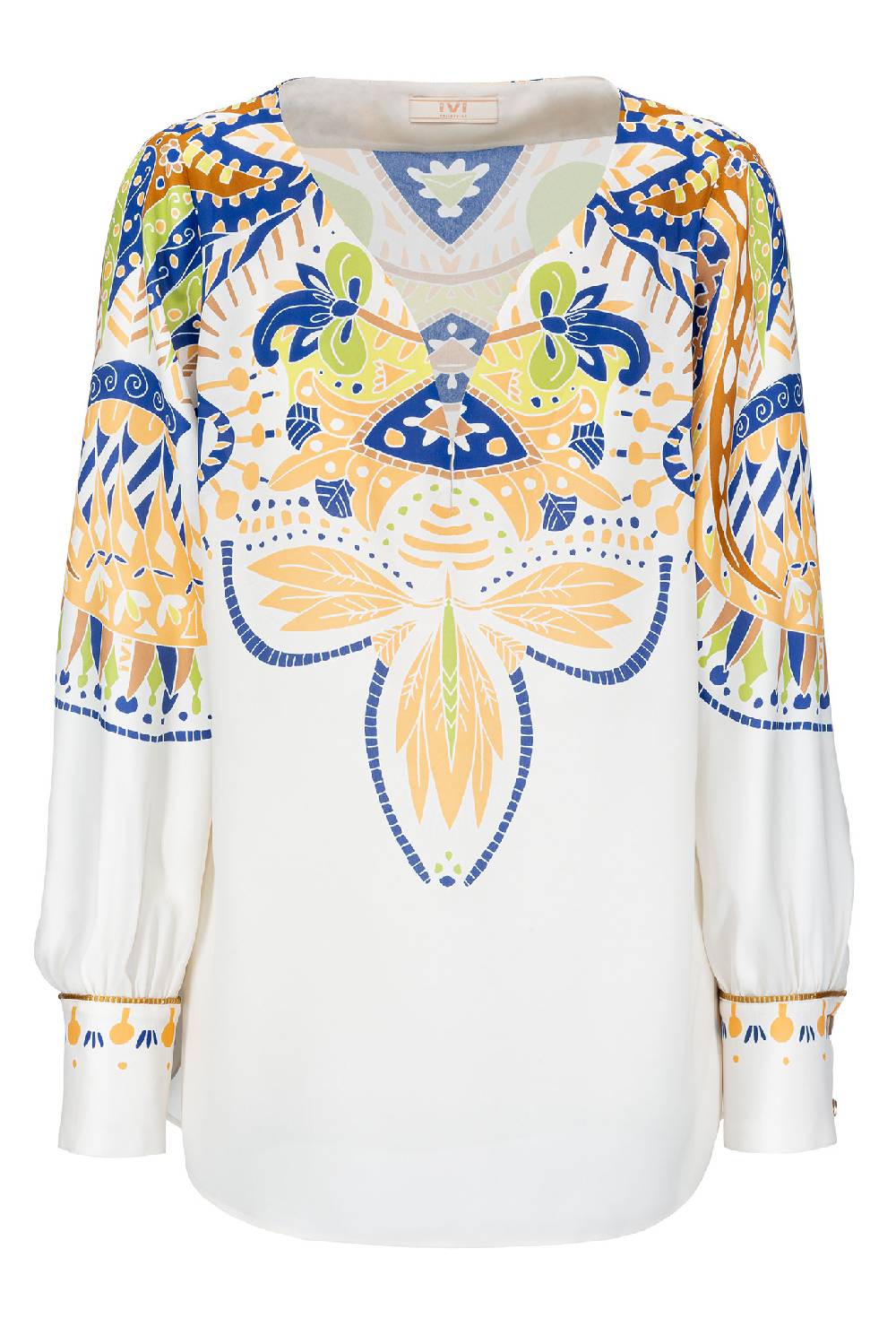 IVI GmbH PAISLEY Bluse weiß