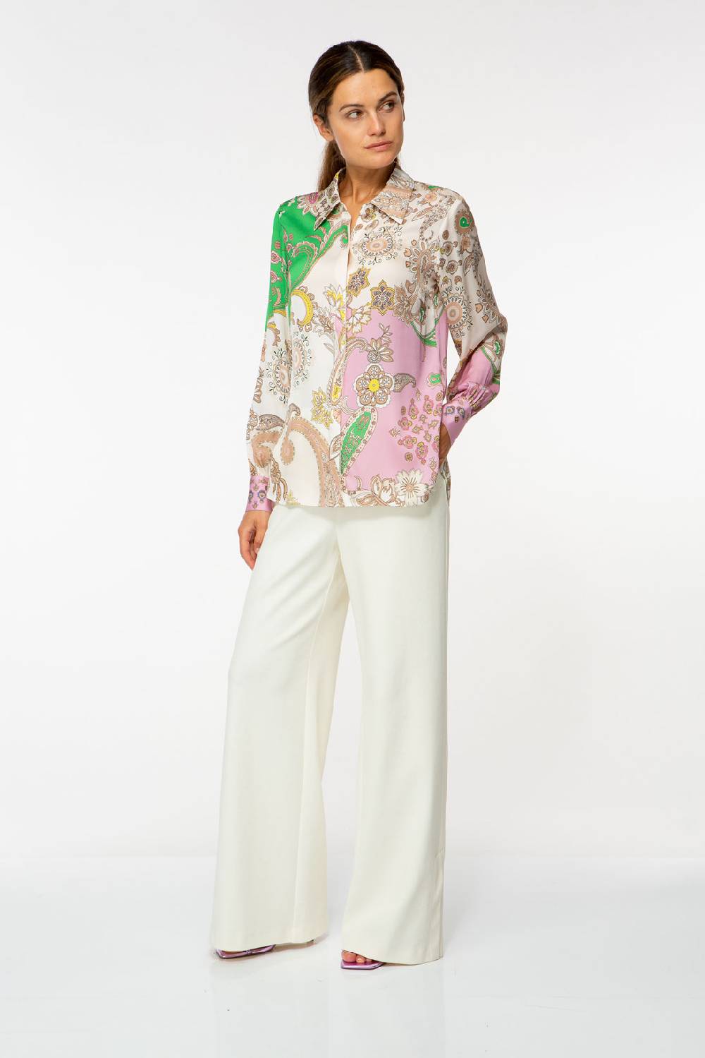 IVI GmbH PAISLEY Hemdbluse Multicolor