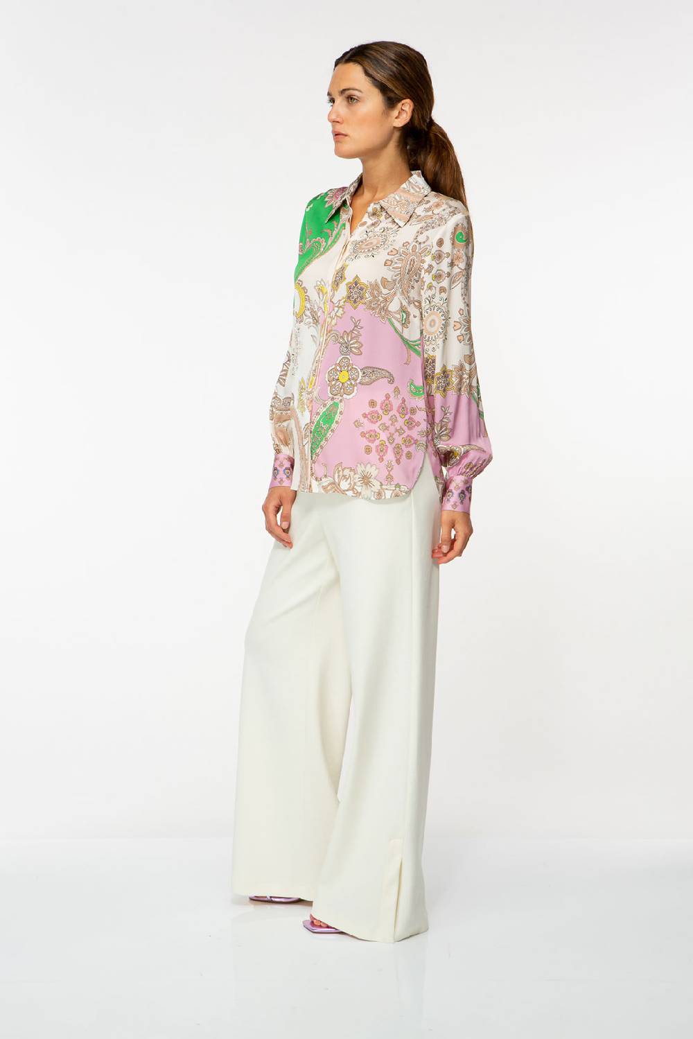 IVI GmbH PAISLEY Hemdbluse Multicolor