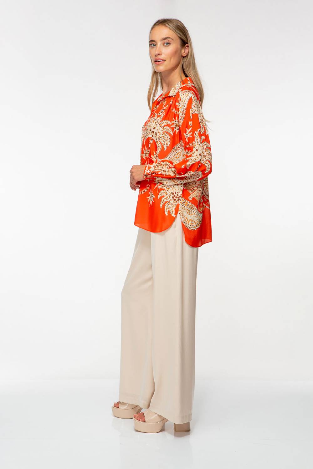 IVI GmbH PALM VIBES Tunika Rot