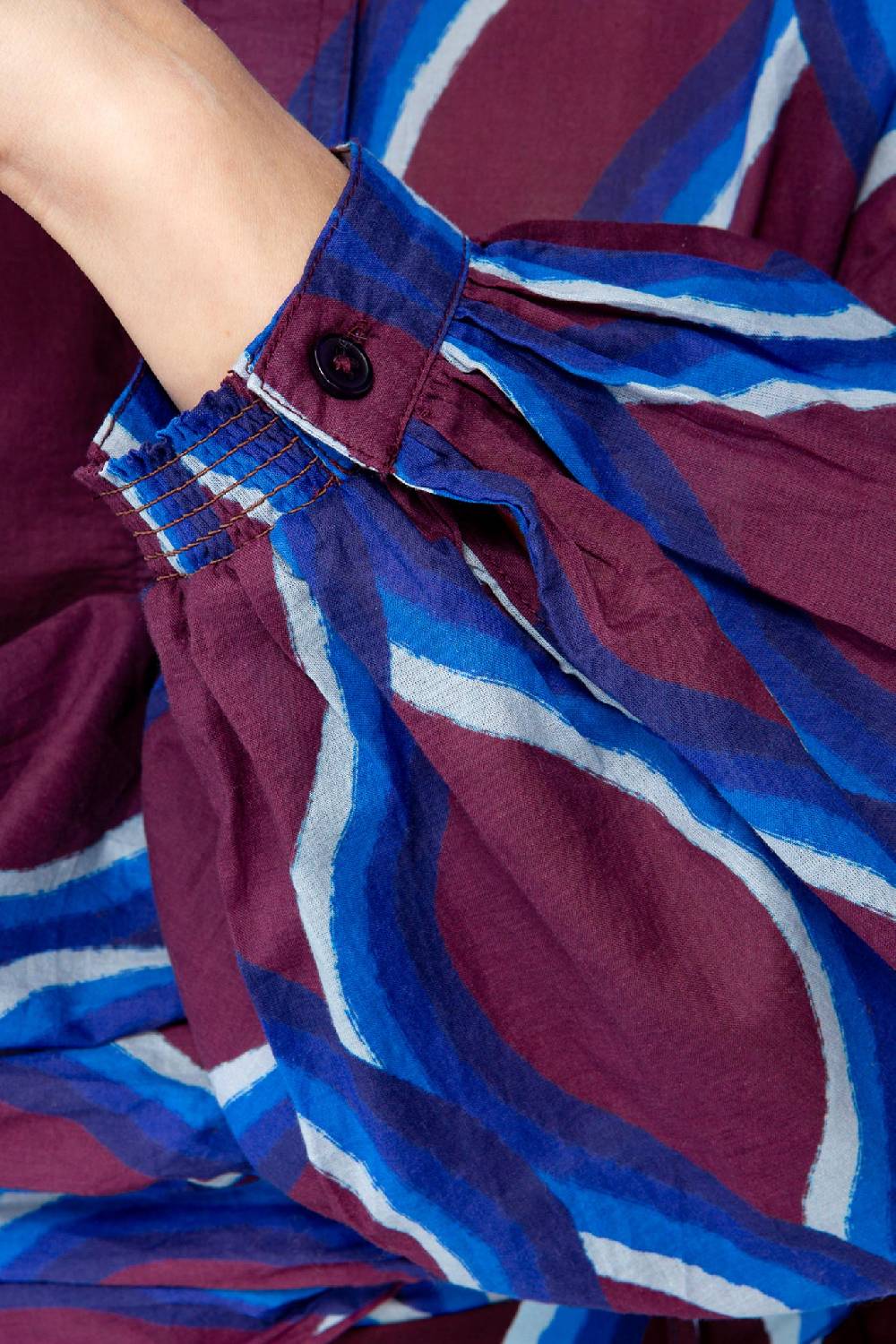 IVI GmbH PARADISE WAVE Bluse Aus Baumwoll-Voile