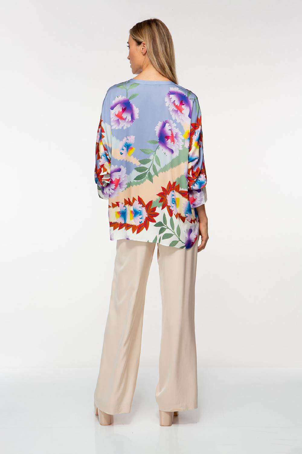 IVI GmbH PIXEL PAISLEY Tunika Lavendel