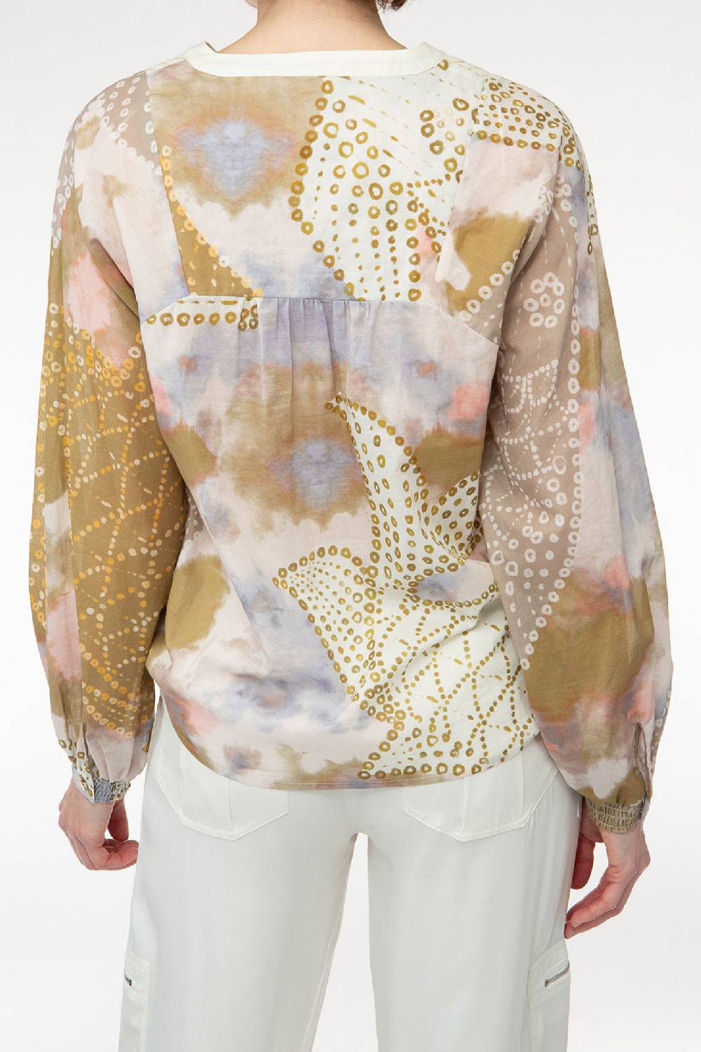 IVI GmbH RAINBOW FISH Baumwollbluse Mit Zierstick