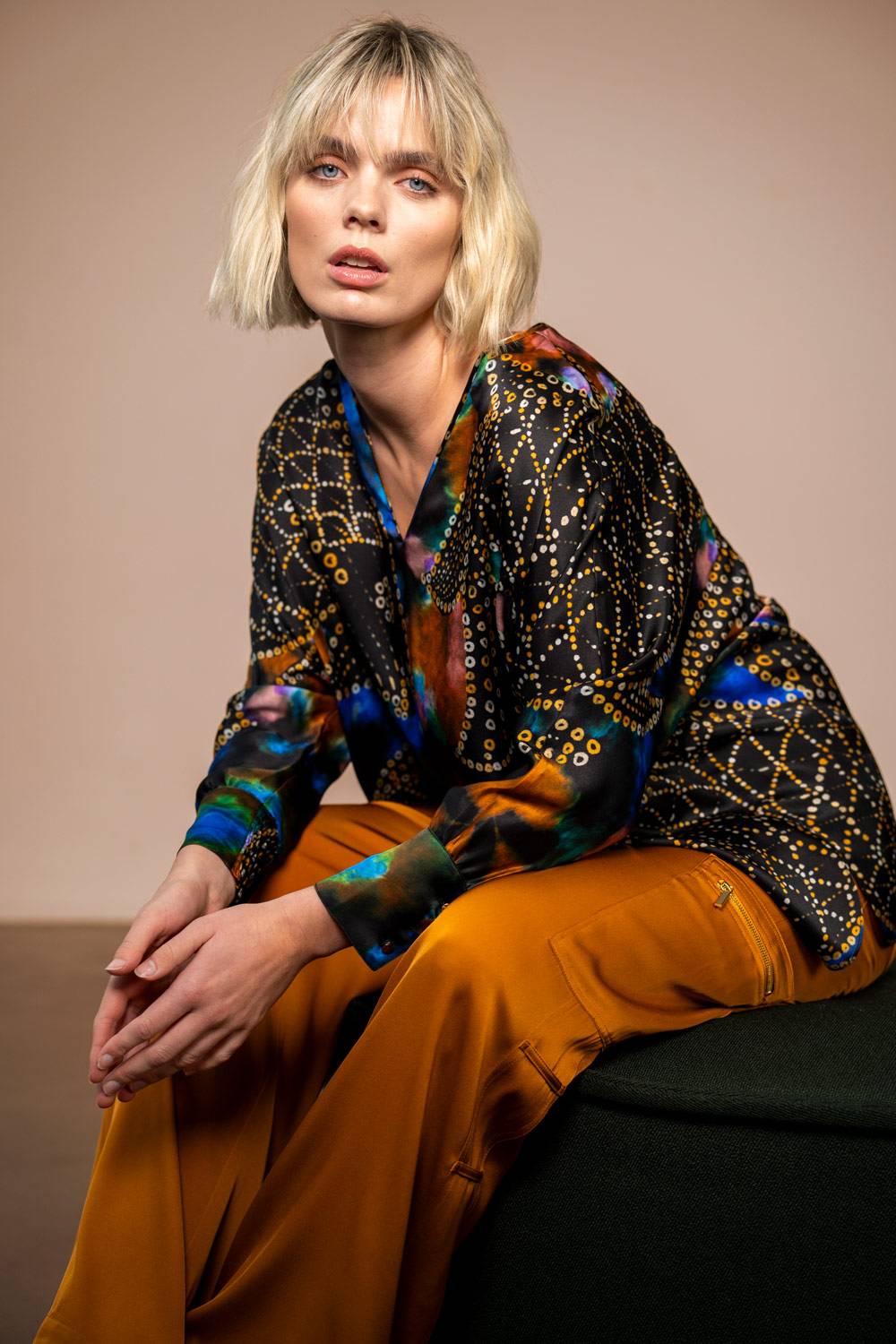 IVI GmbH RAINBOW FISH Tunika Schwarz