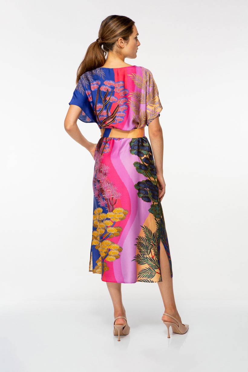 IVI GmbH SEA OF DUNES Kaftankleid Multicolor