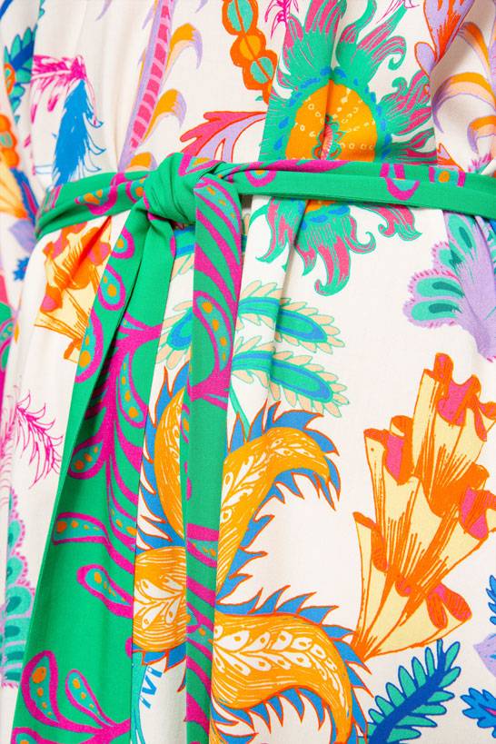 IVI GmbH SEASTAR Kaftankleid Multicolor