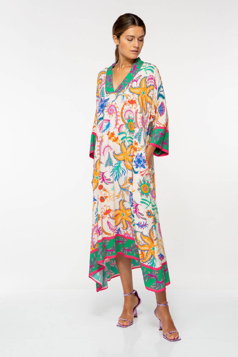 IVI GmbH SEASTAR Kaftankleid Multicolor