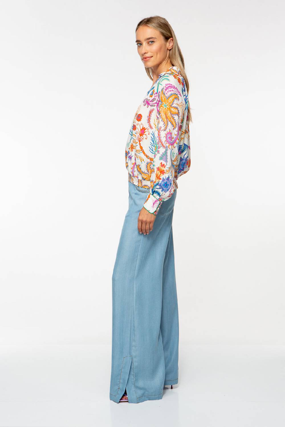 IVI GmbH SEASTAR Wickelbluse Multicolor