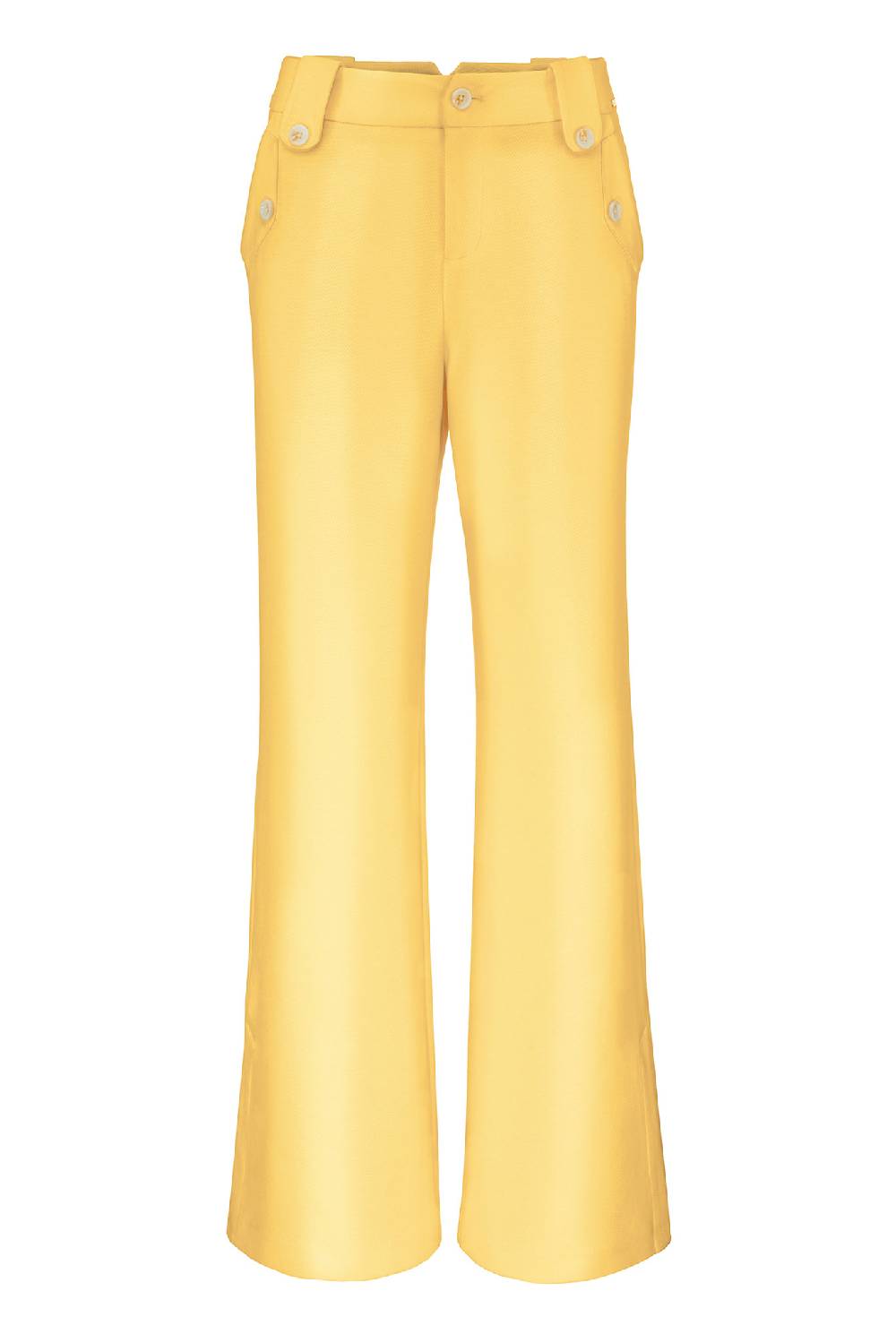 IVI GmbH SOLID JERSEY Bootcut Hose pastel sun