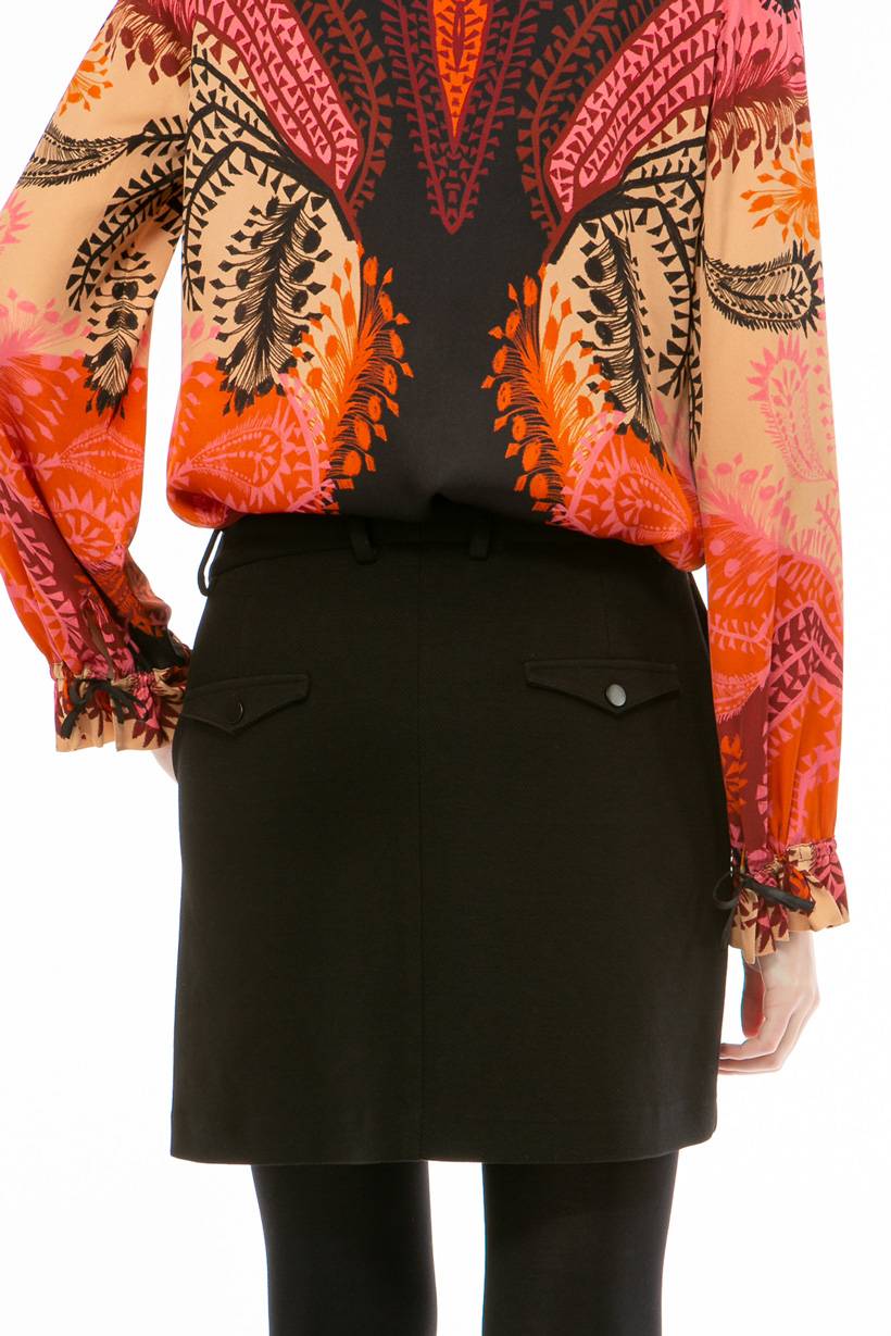 IVI GmbH SOLID JERSEY Rock Schwarz