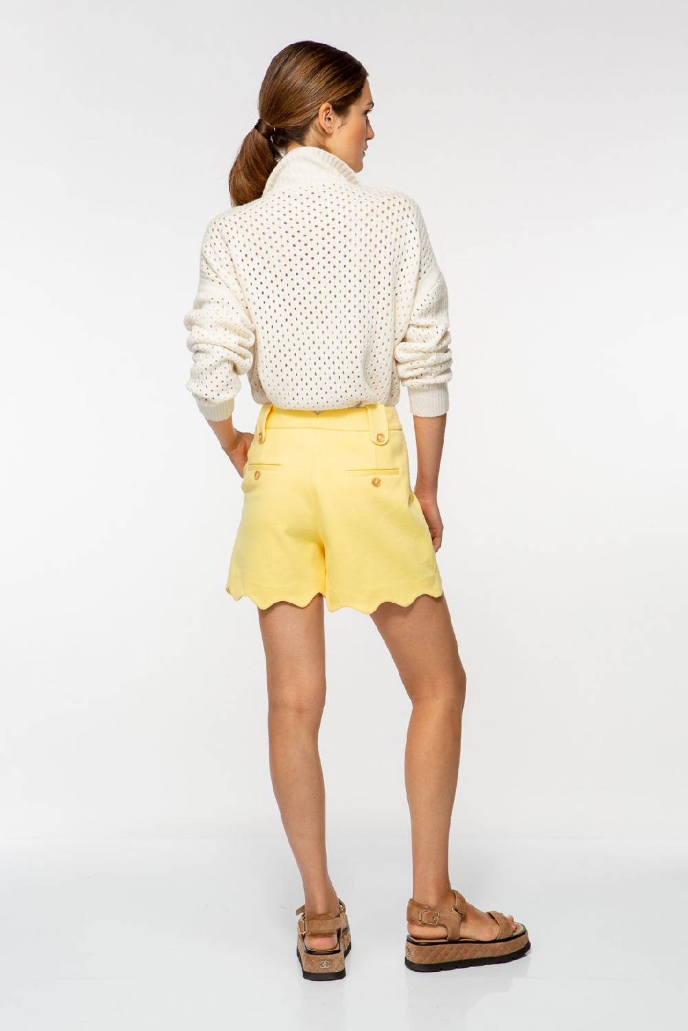 IVI GmbH SOLID JERSEY Shorts Pastel Sun