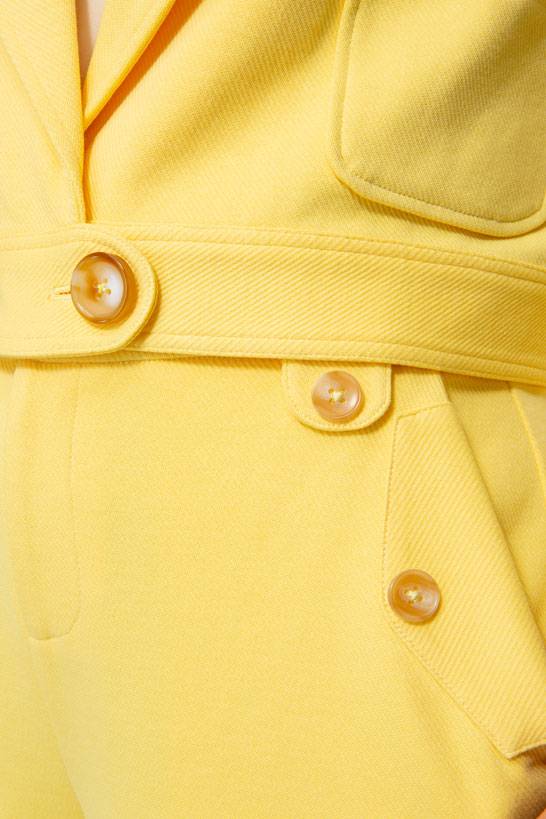 IVI GmbH SOLID JERSEY Verkürzter Blazer Pastel Sun