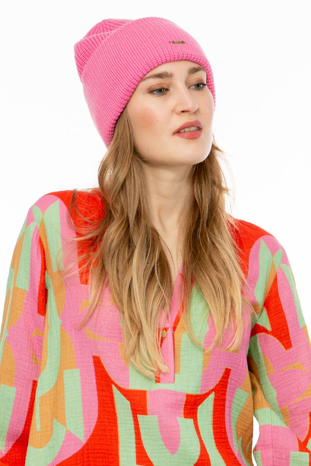 IVI GmbH SOLID KNIT Beanie Pink