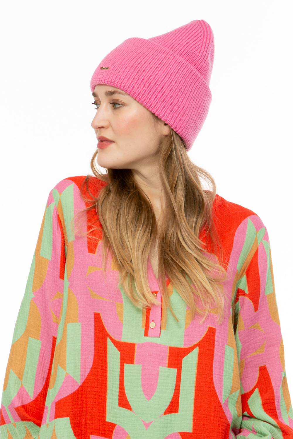 IVI GmbH SOLID KNIT Beanie Pink