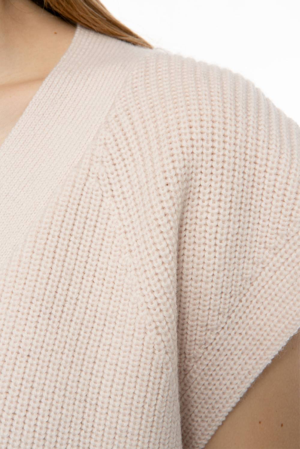 IVI GmbH SOLID KNIT Pullunder Kitt