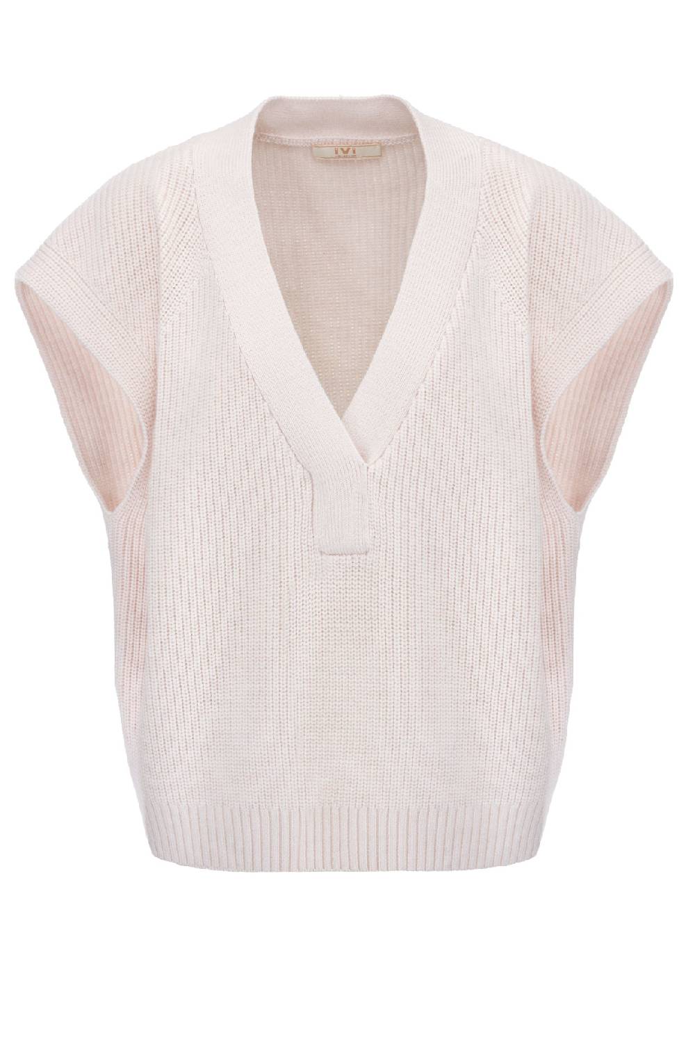 IVI GmbH SOLID KNIT Pullunder kitt