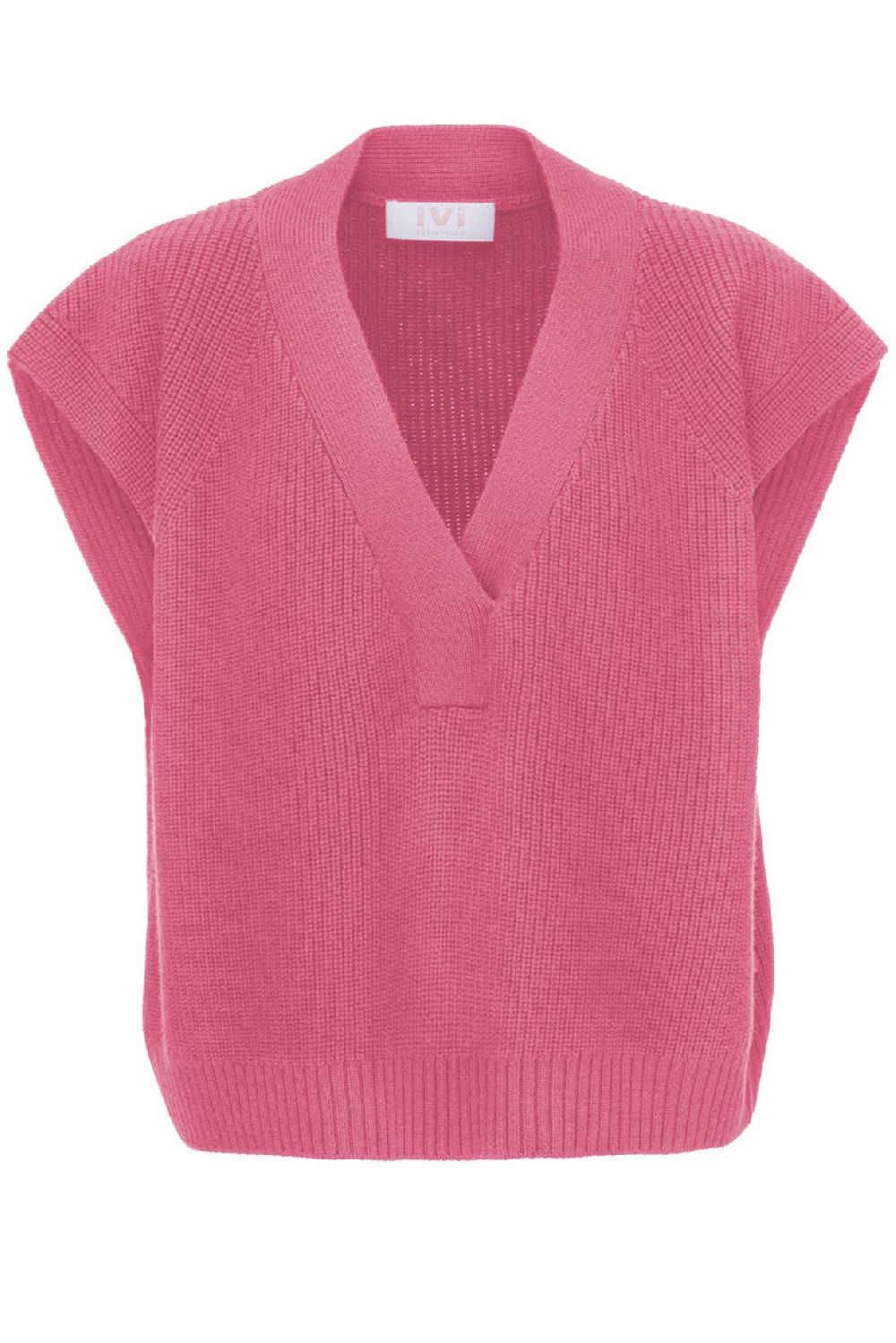 IVI GmbH SOLID KNIT Pullunder pink