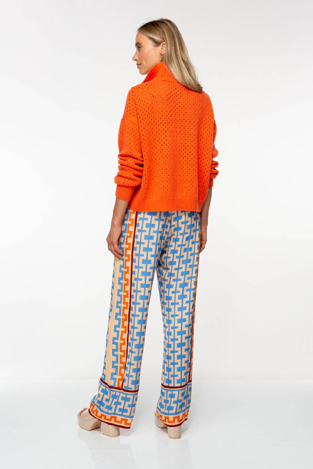 IVI GmbH SOLID KNIT Troyer Pullover Grenadine