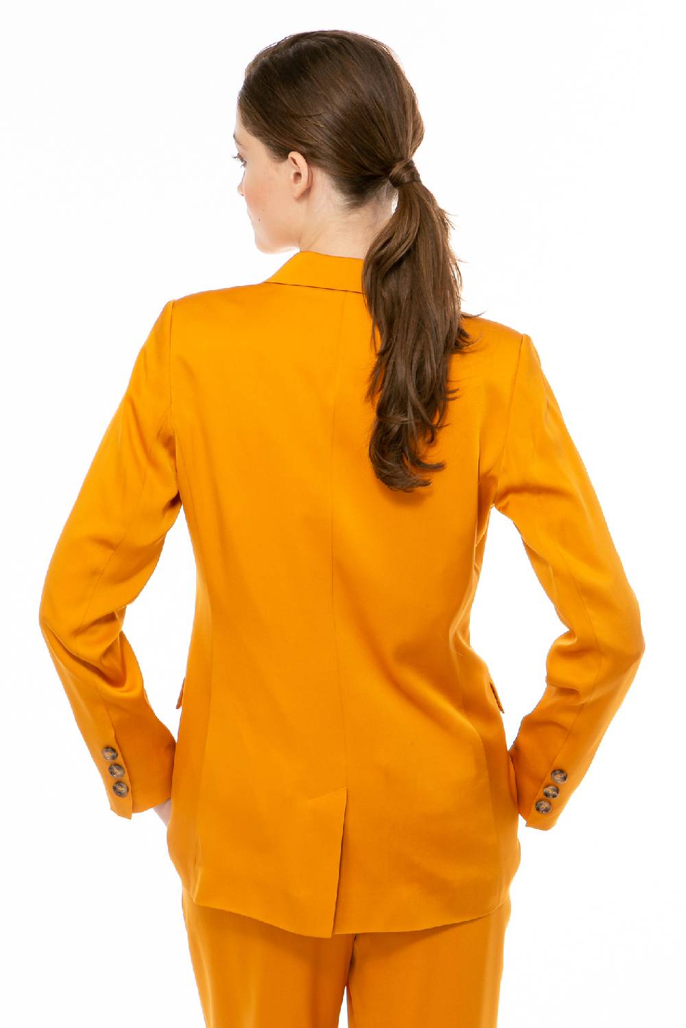 IVI GmbH SOLID SILK Blazer Safran