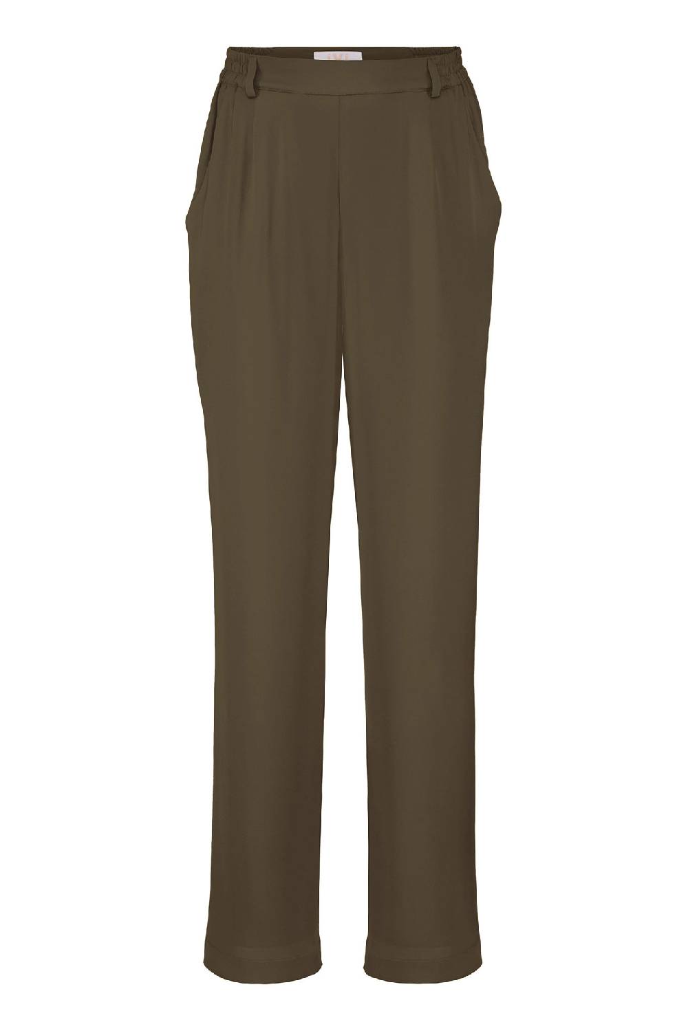 IVI GmbH SOLID SILK Seidenhose olive
