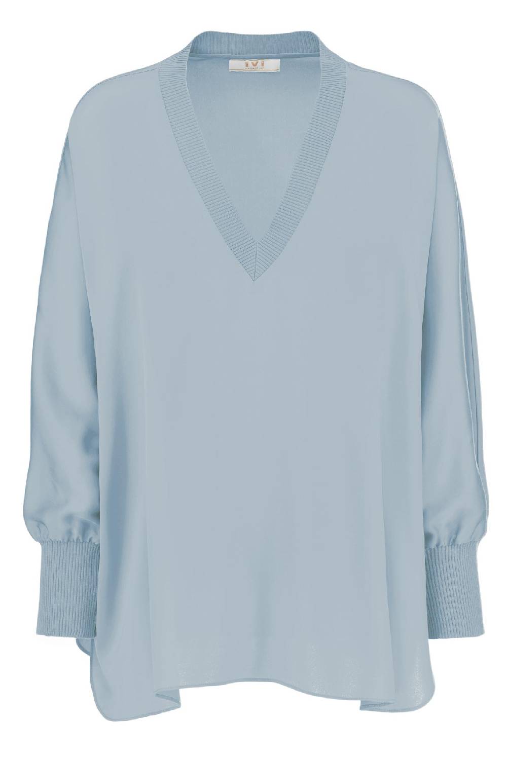 IVI GmbH SOLID SILK Tunika hellblau