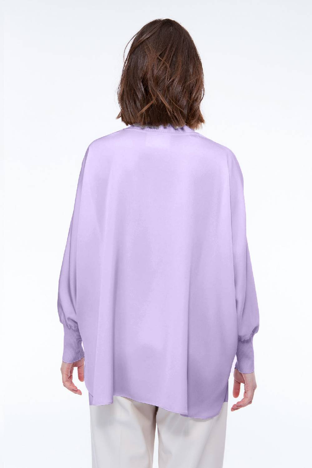 IVI GmbH SOLID SILK Tunika Lila