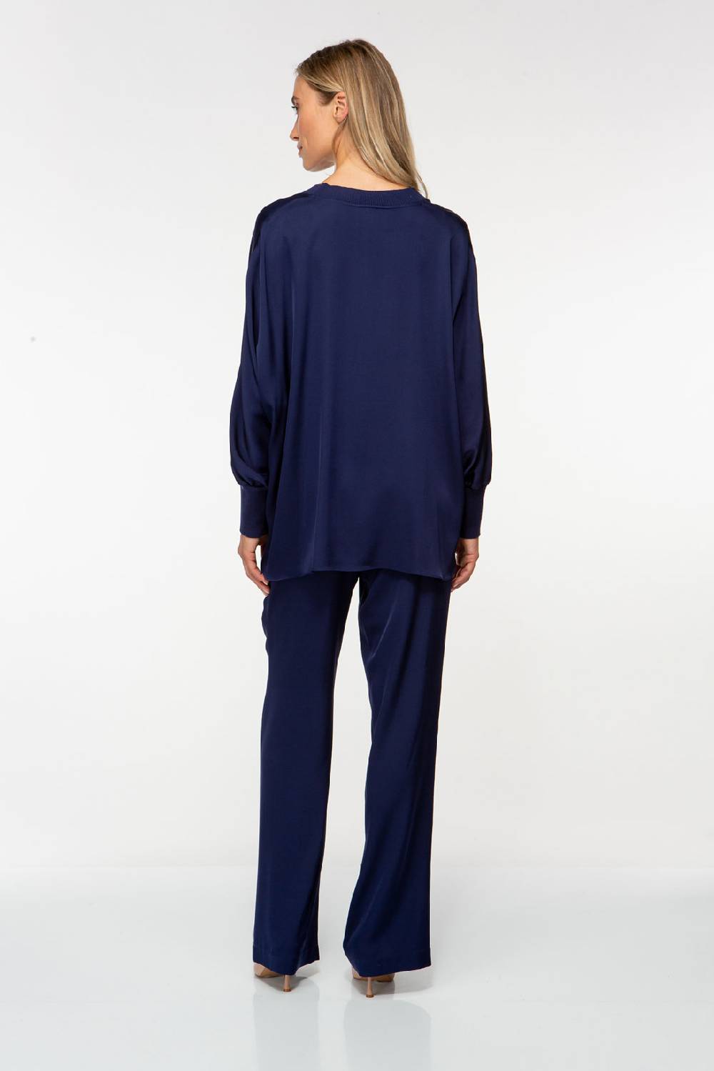 IVI GmbH SOLID SILK Tunika Navy