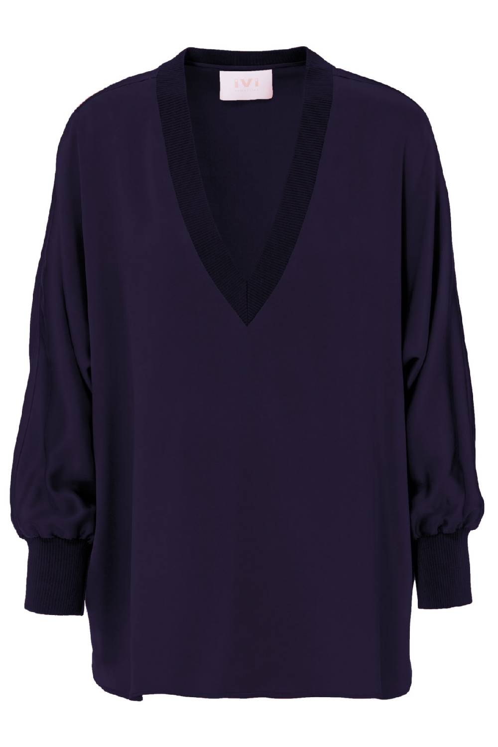 IVI GmbH SOLID SILK Tunika navy