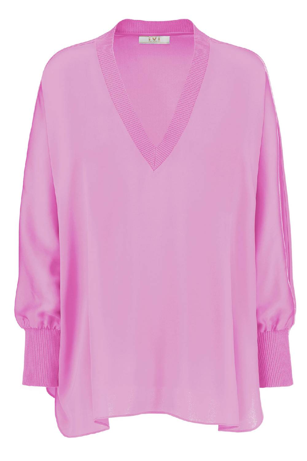 IVI GmbH SOLID SILK Tunika pink orchid