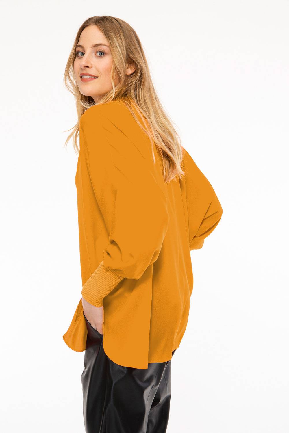 IVI GmbH SOLID SILK Tunika Safran