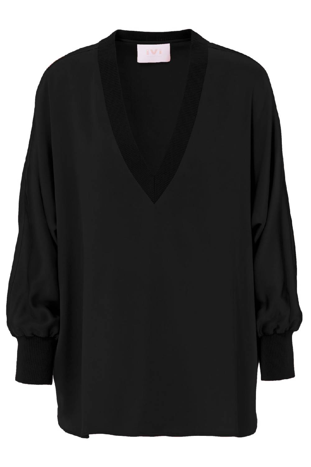 IVI GmbH SOLID SILK Tunika schwarz