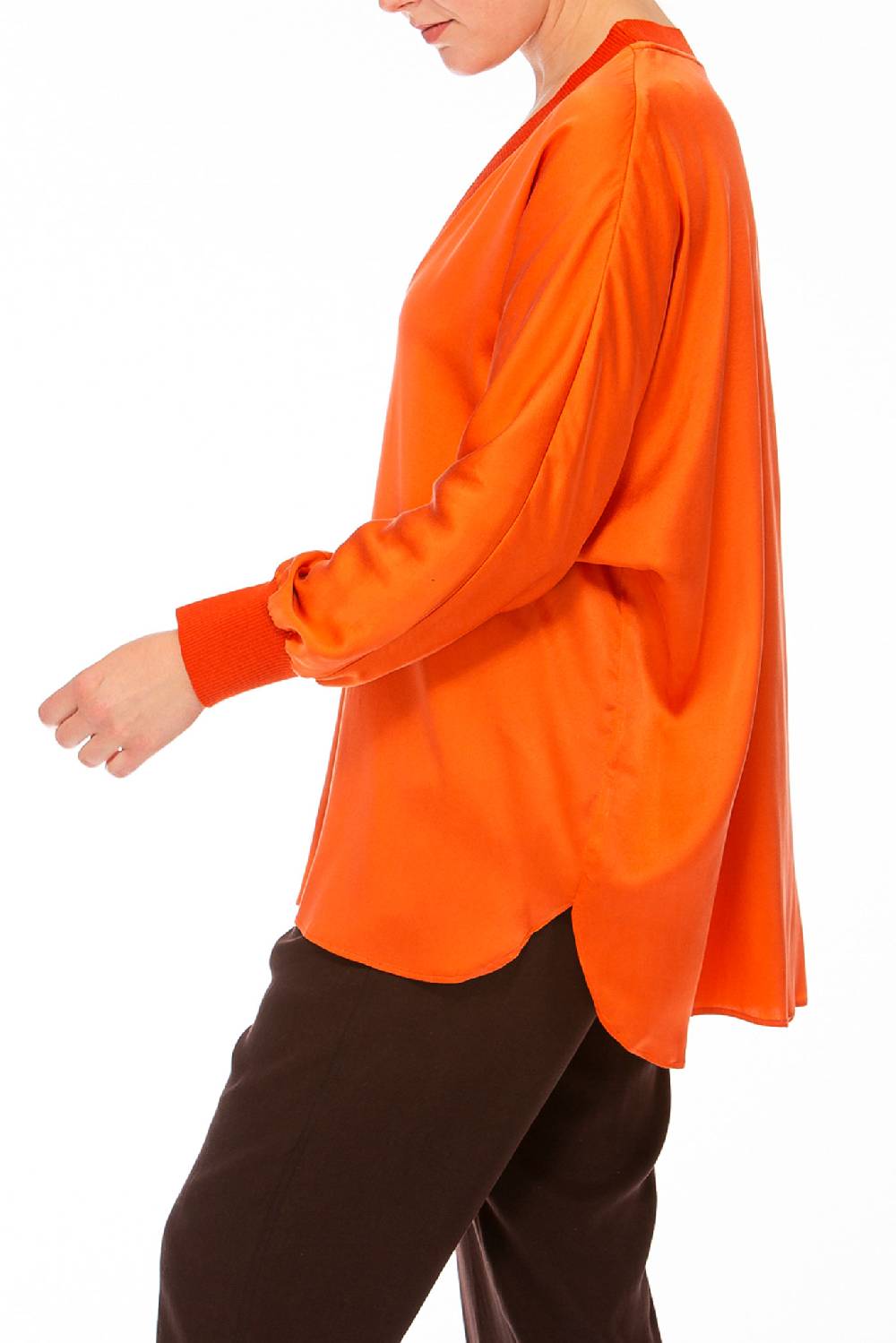 IVI GmbH SOLID SILK Tunika Weiß