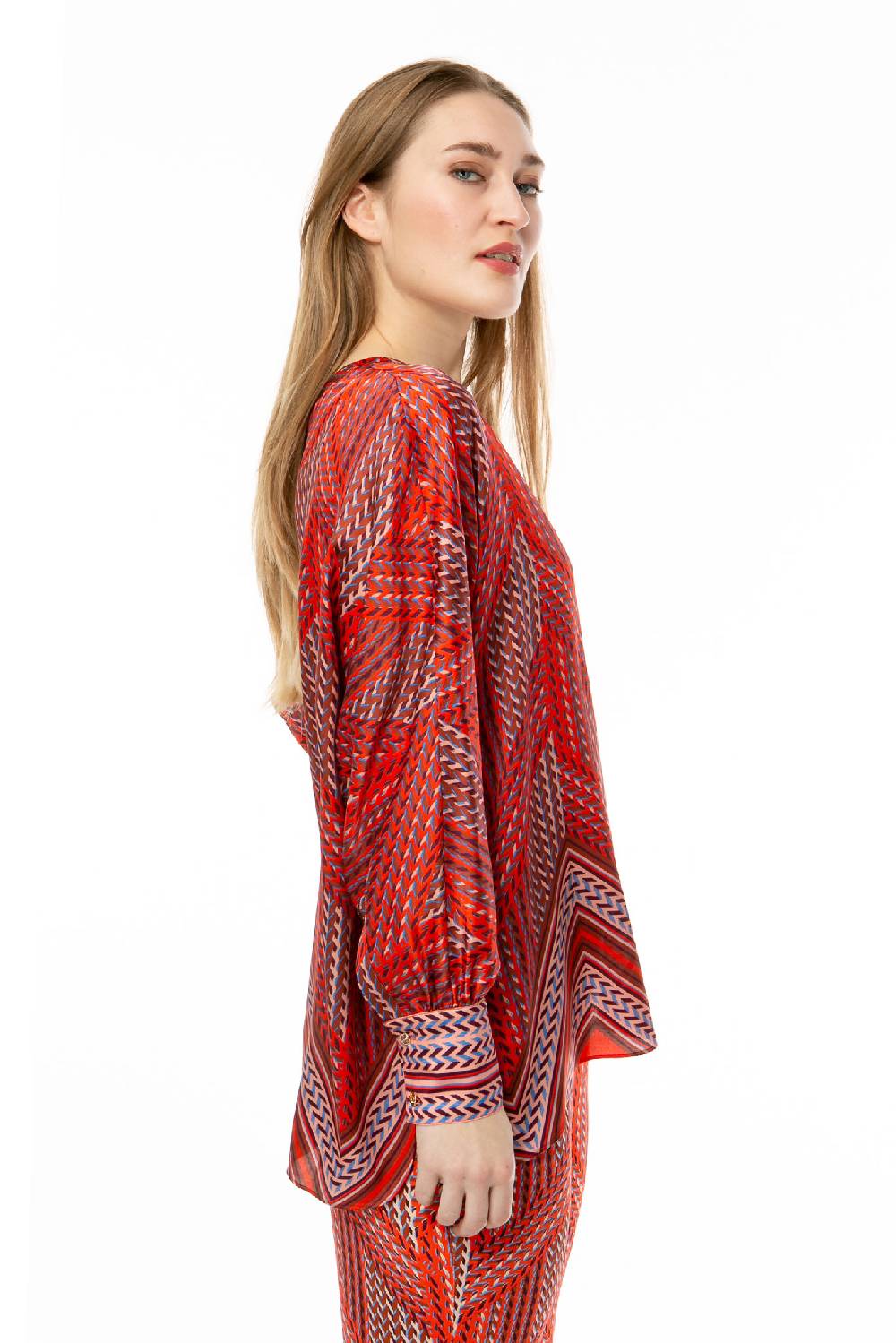 IVI GmbH STRIPES Tunika Rot