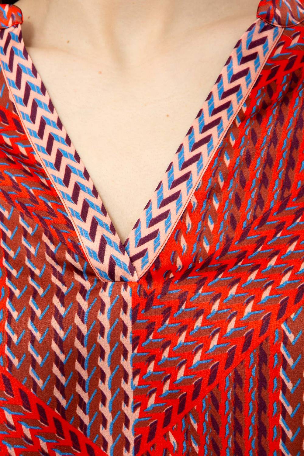 IVI GmbH STRIPES Tunika Rot